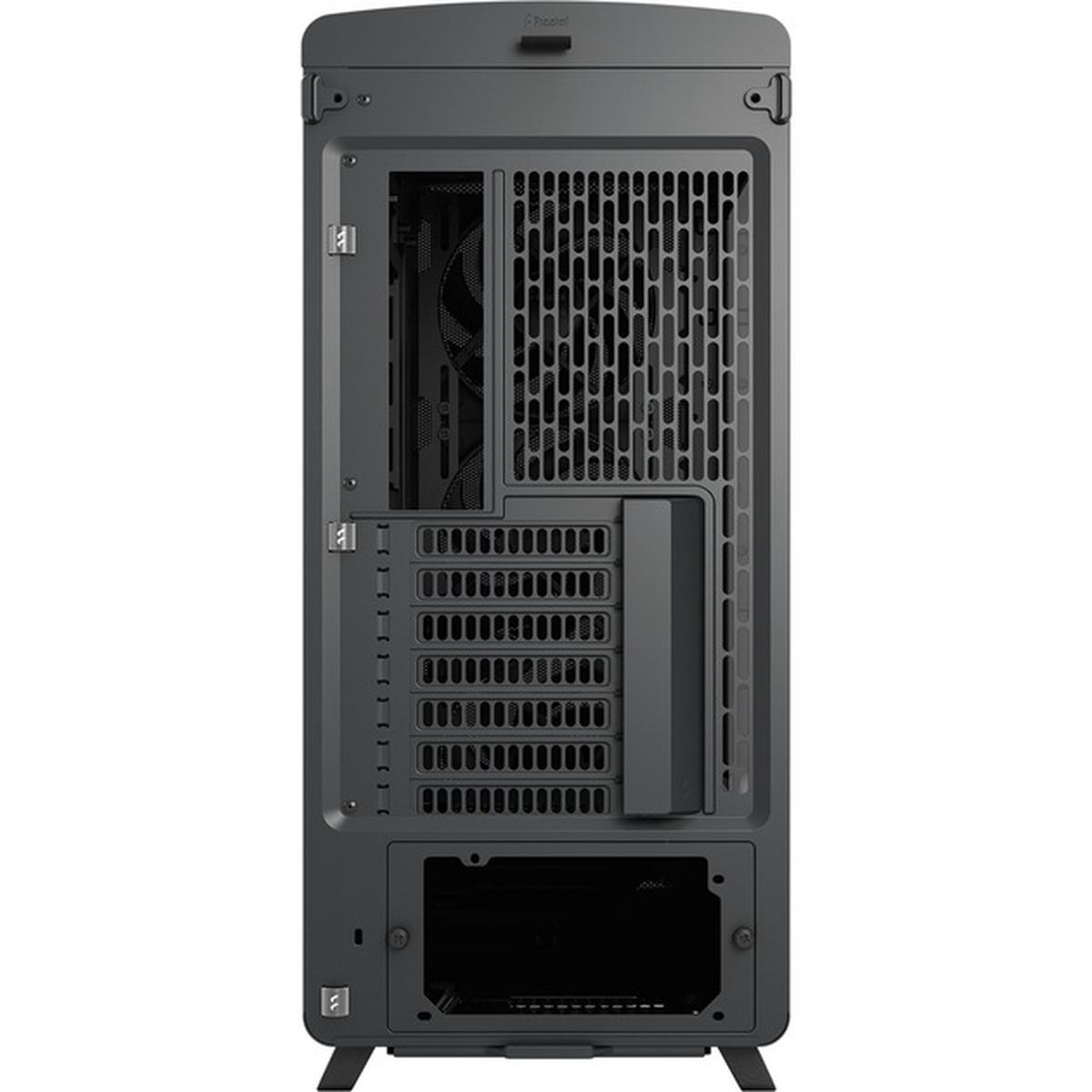Fractal Design Summit Ambience Blackout TG Light Tint PC-Gehäuse schwarz/holz
