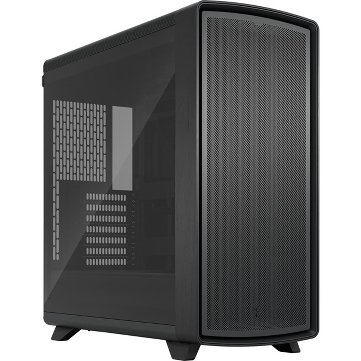 Fractal Design Summit Blackout TG Light Tint PC-Gehäuse schwarz/holz