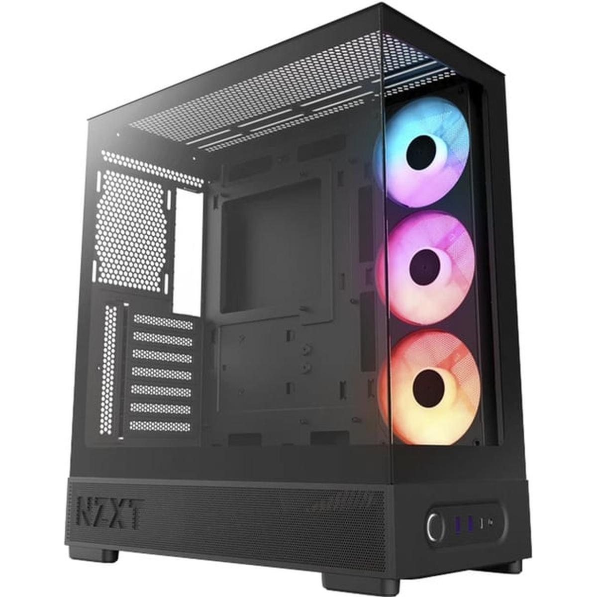 NZXT S5 RGB (2026) ATX PC-Gehäuse schwarz