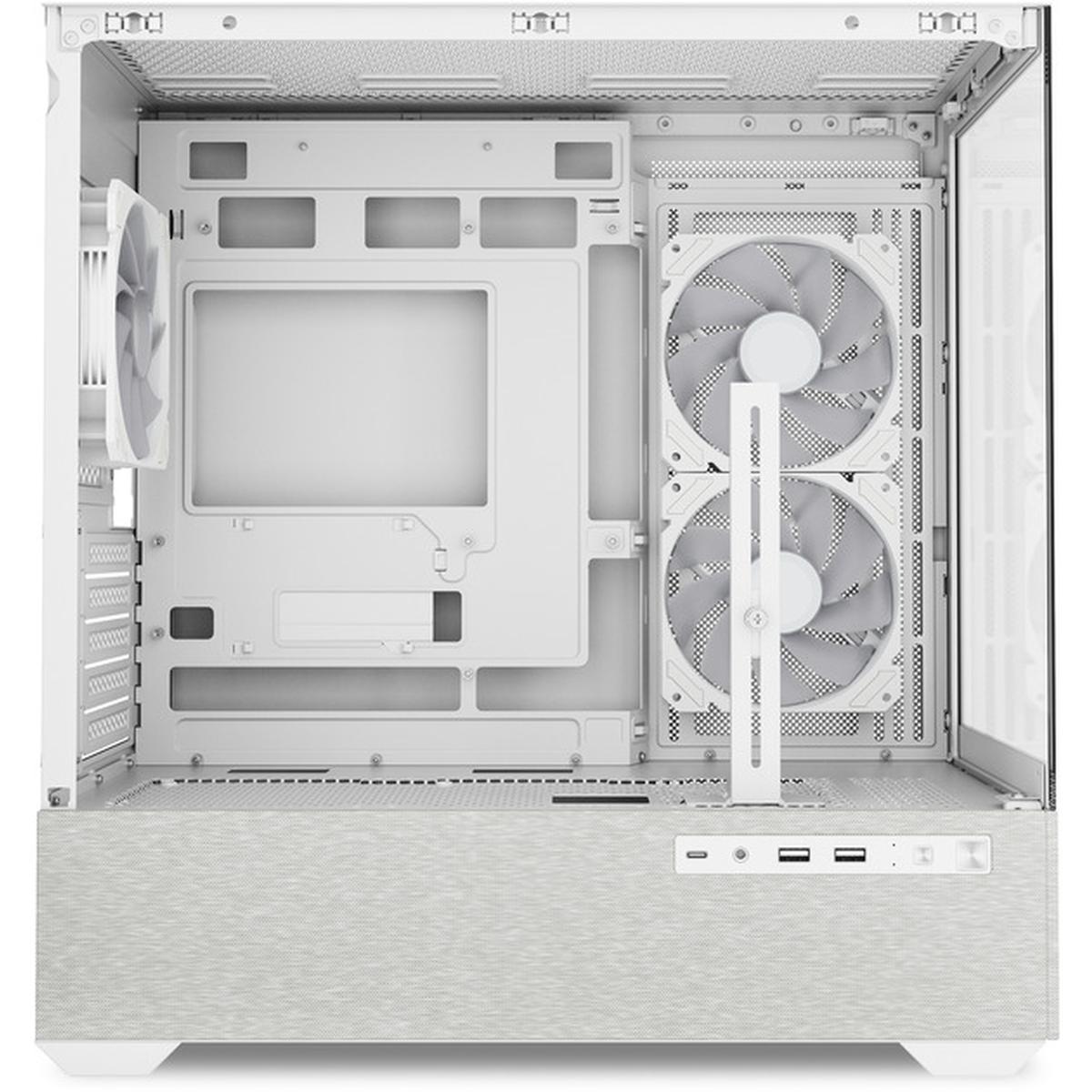 Sharkoon MK7 mATX PC-Gehäuse ARGB weiß