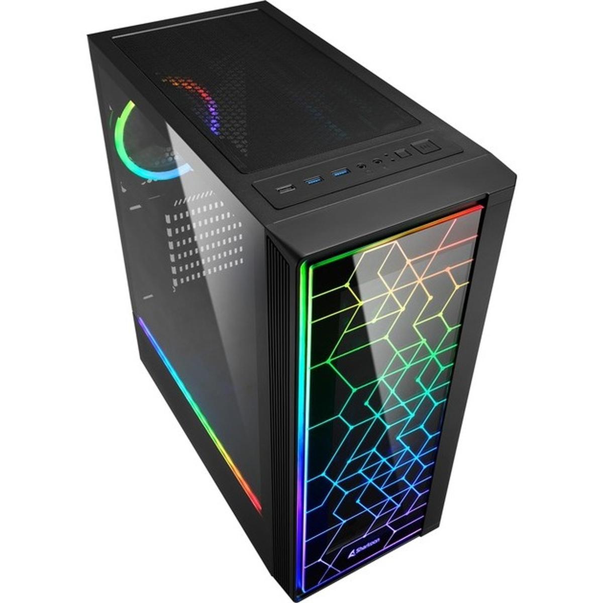 Sharkoon RGB LIT 100 PC-Gehäuse