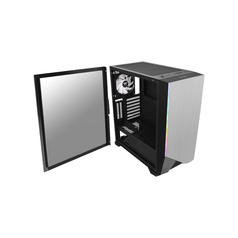 Thermaltake H550 TG ARGB Midi-Tower ATX-PC-Gehäuse schwarz