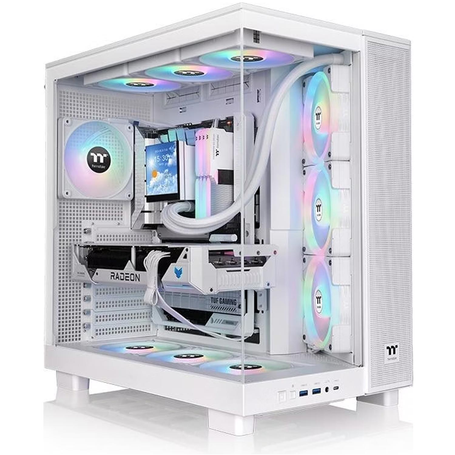 Thermaltake View 380 XL TG ARGB Mid-Tower-Gehäuse weiß
