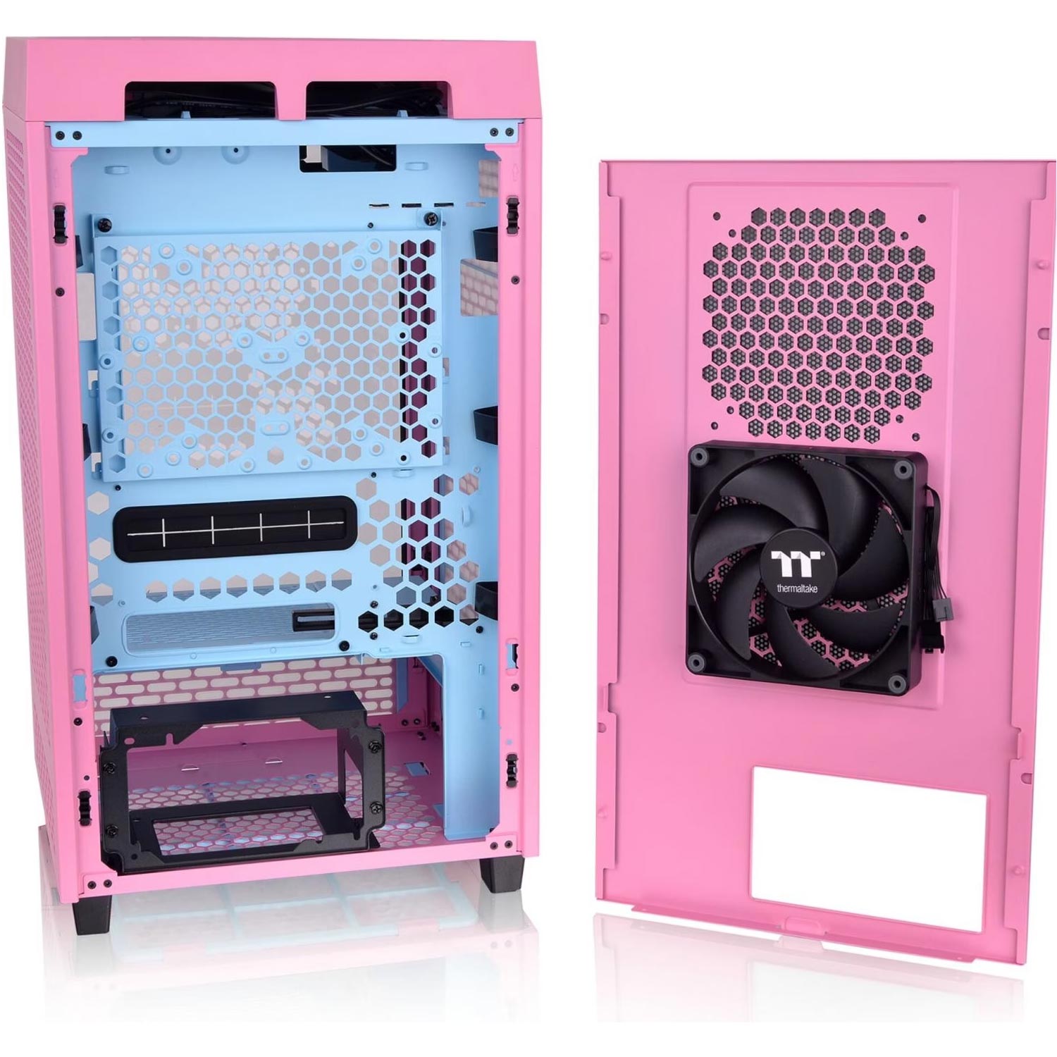 Thermaltake The Tower 200 PC-Gehäuse bubble pink