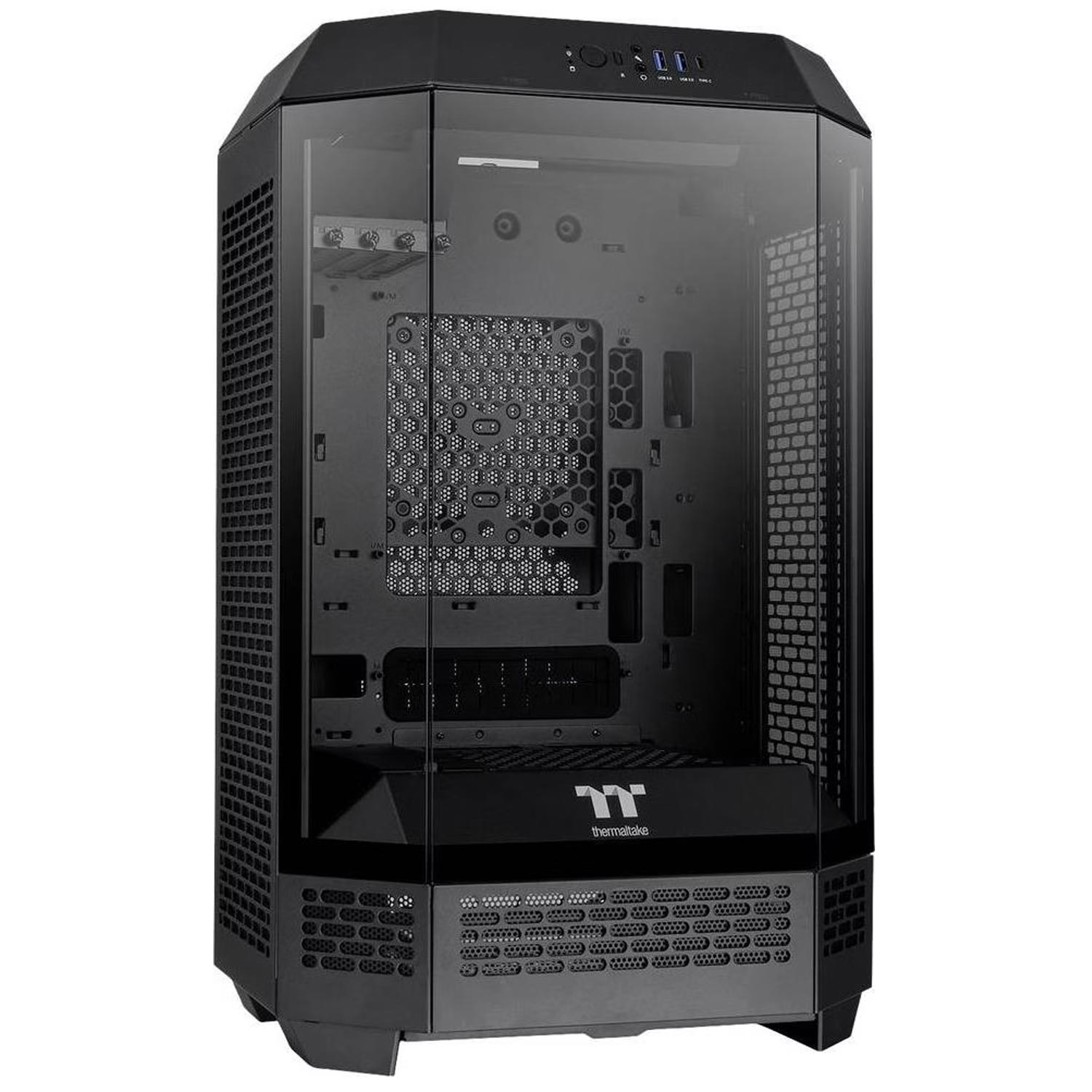 Thermaltake The Tower 300 ARGB Micro-Gehäuse schwarz