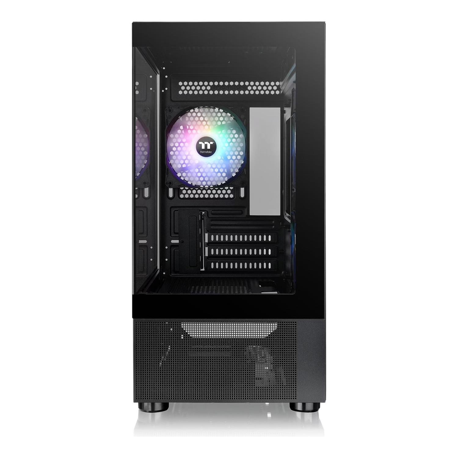 Thermaltake Versa H16 TG ARGB Micro-Tower-Gehäuse schwarz