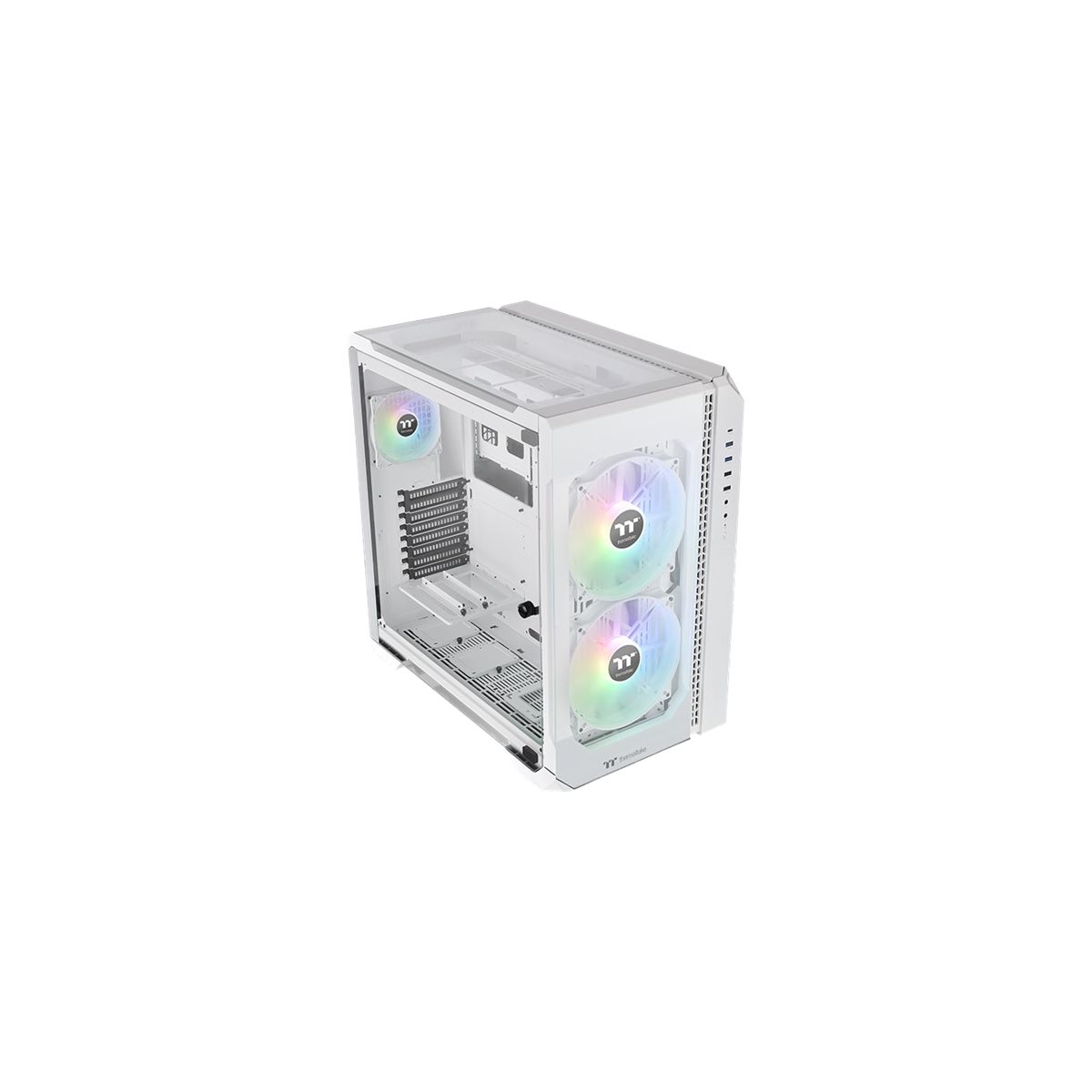 Thermaltake View 51 TG ARGB Edition Snow E-ATX-PC-Gehäuse weiß
