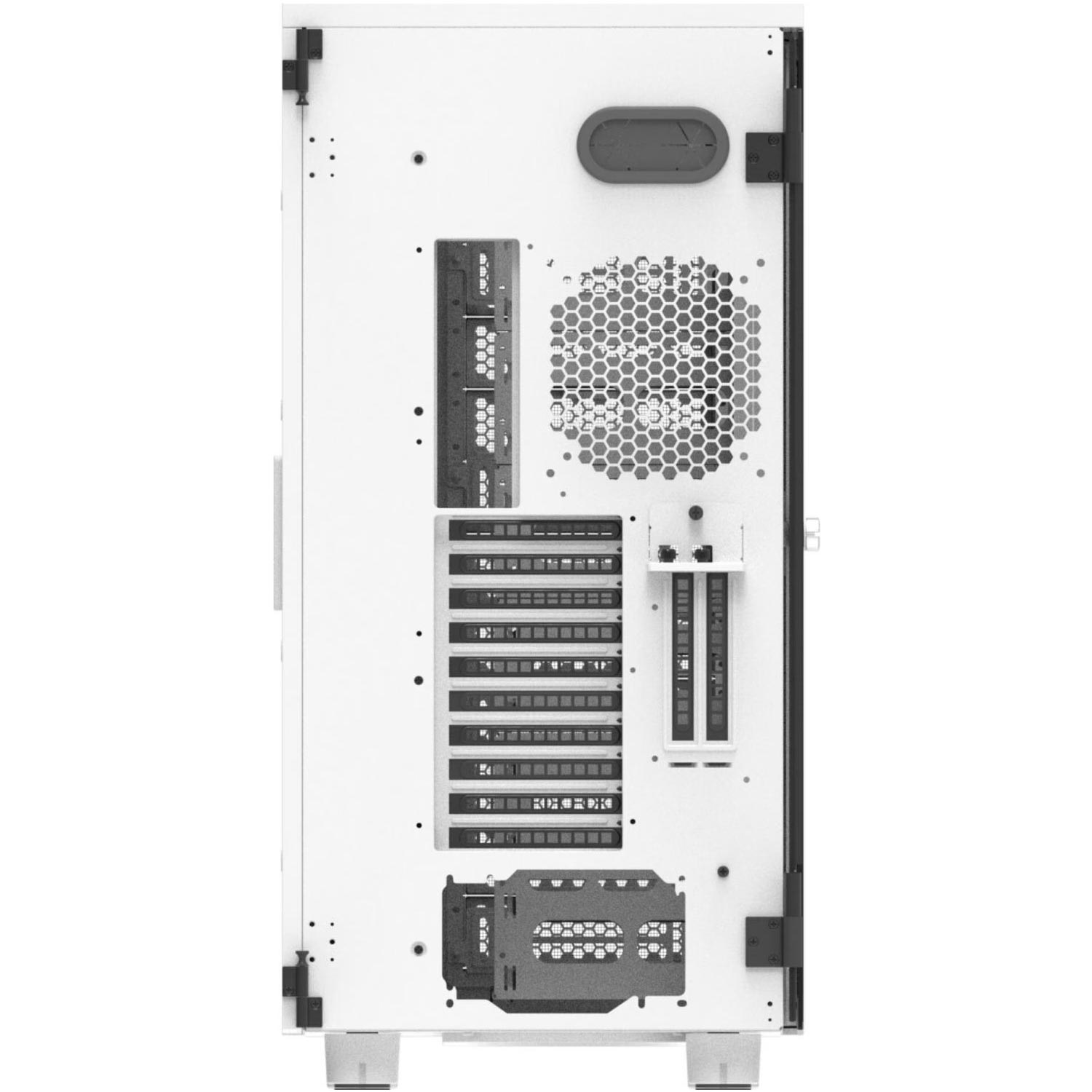 Thermaltake AX700 TG Super Tower PC-Gehäuse snow