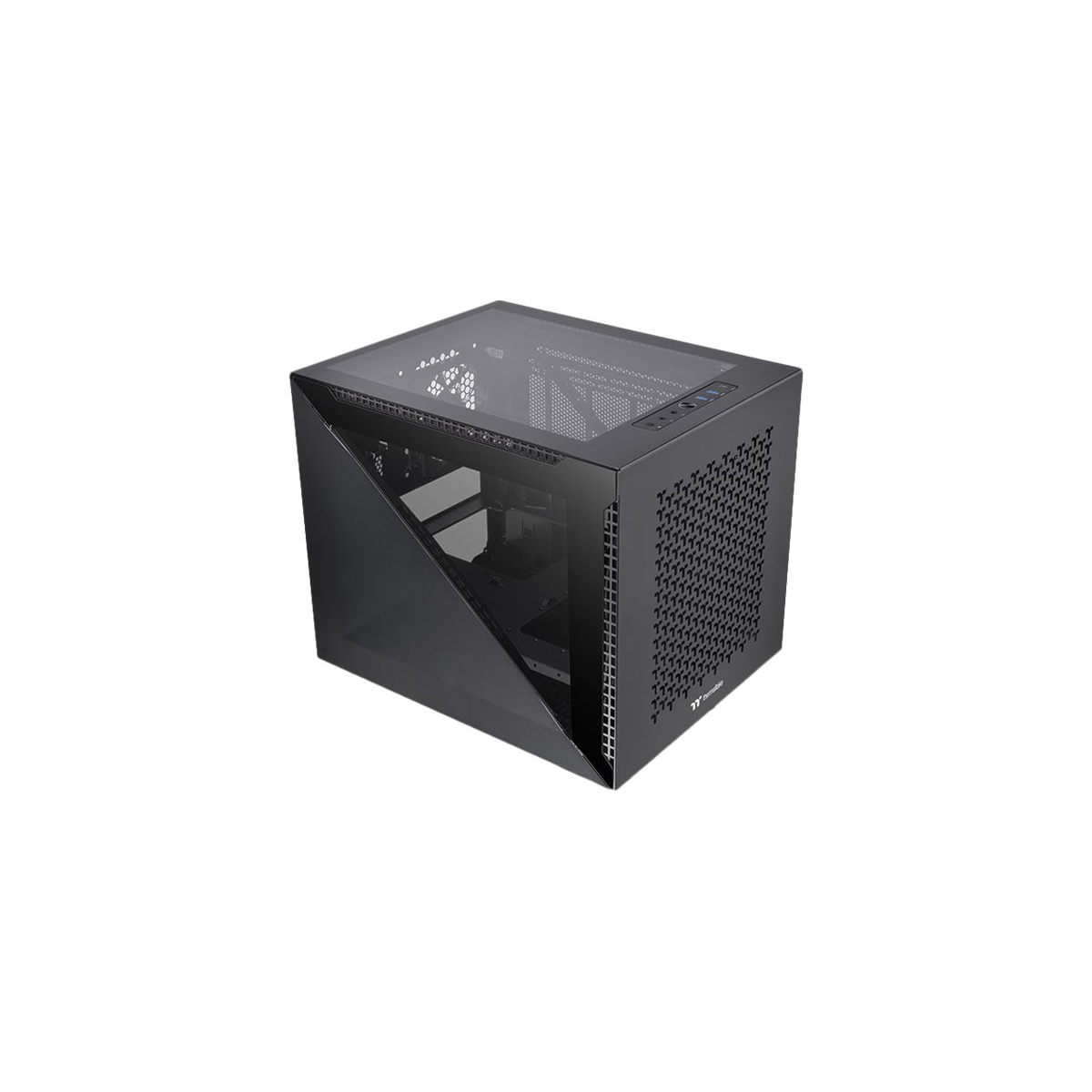 Thermaltake Divider 200 TG Air Micro-ATX-PC-Gehäuse schwarz