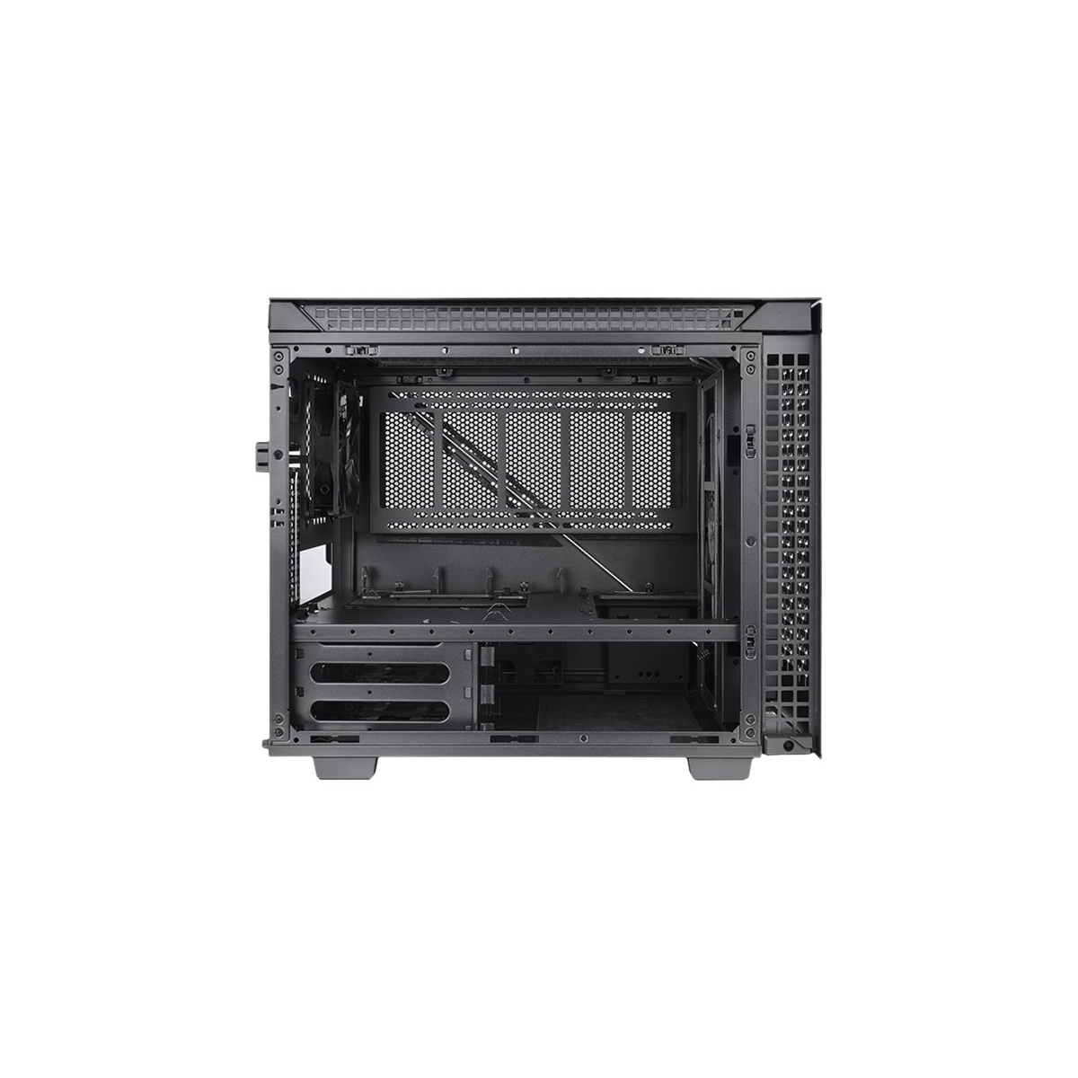 Thermaltake Divider 200 TG Air Micro-ATX-PC-Gehäuse schwarz