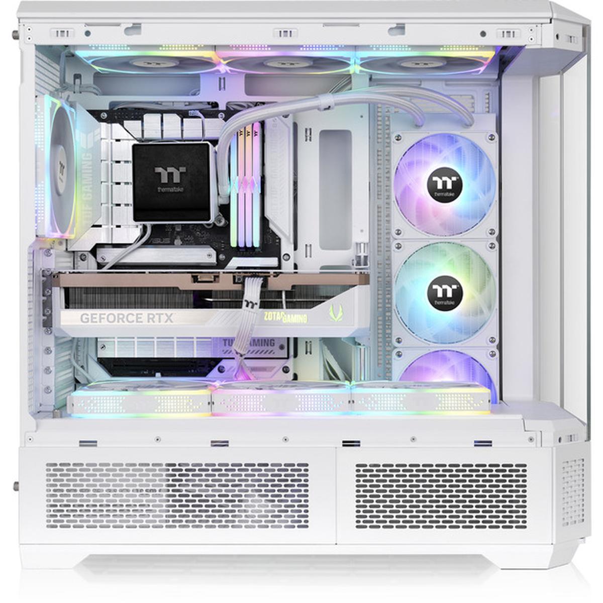 Thermaltake View 600 TG Full-Tower-Gehäuse snow white