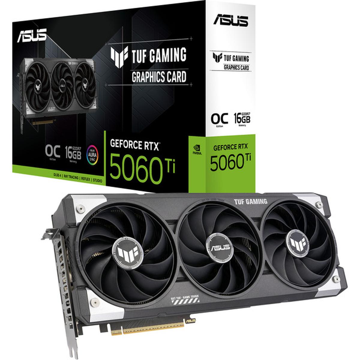 Asus TUF Gaming GeForce RTX 5060 Ti OC Edition 16GB Grafikkarte