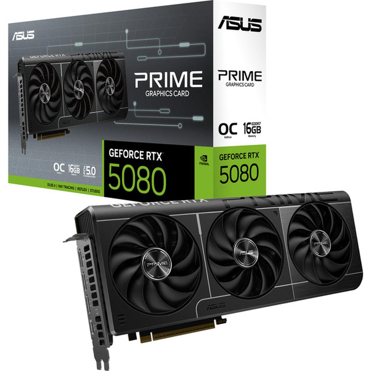 Asus Prime GeForce RTX 5080 EVO 16GB Gaming-Grafikkarte