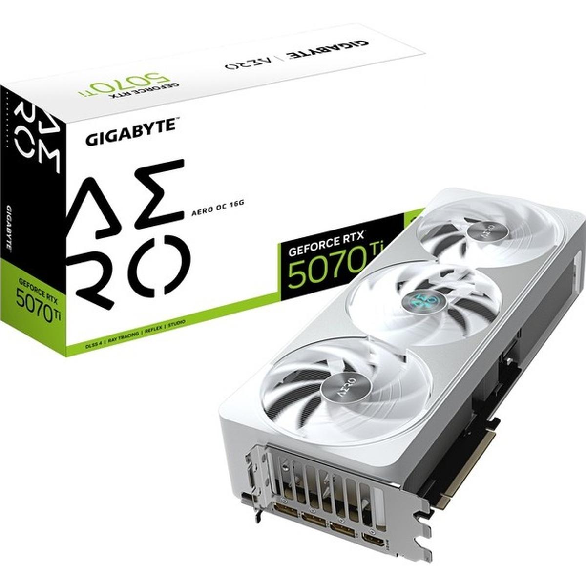 Gigabyte GeForce RTX 5070 Ti AERO OC 16G Grafikkarte