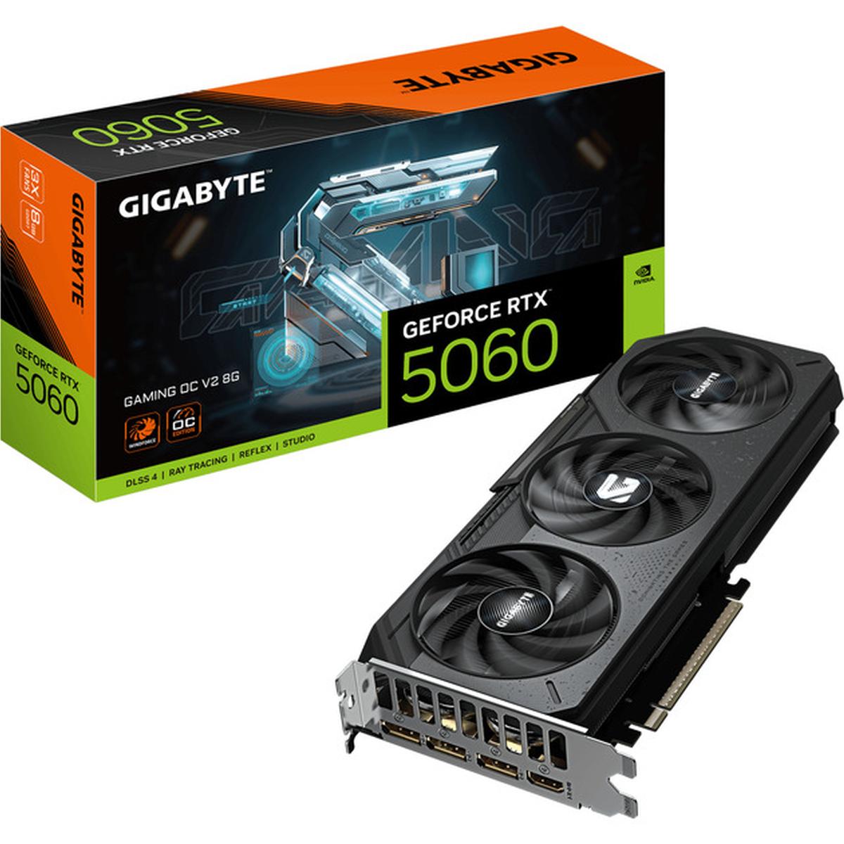 Gigabyte GeForce RTX 5060 Gaming OC V2 8GB Grafikkarte
