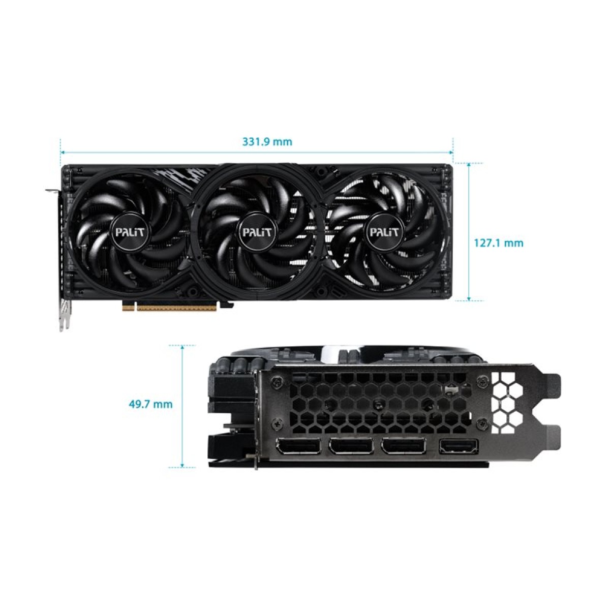 Palit GeForce RTX 5070 Ti GamingPro-S OC 16GB Grafikkarte