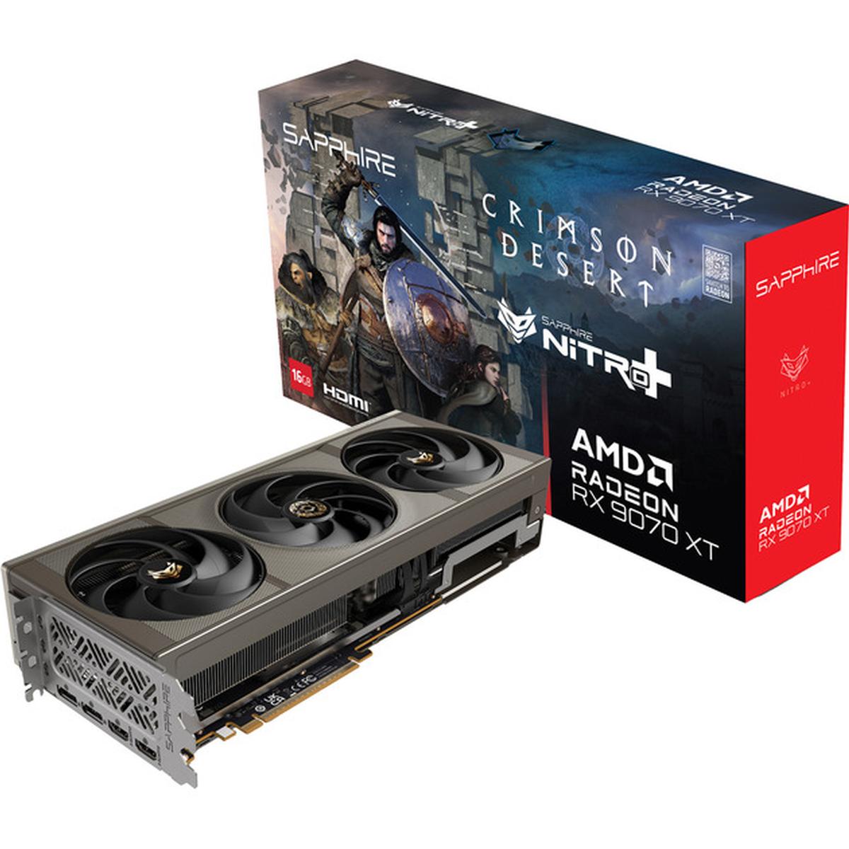 Sapphire Nitro+ Radeon RX 9070 XT 16GB Gaming-Grafikkarte