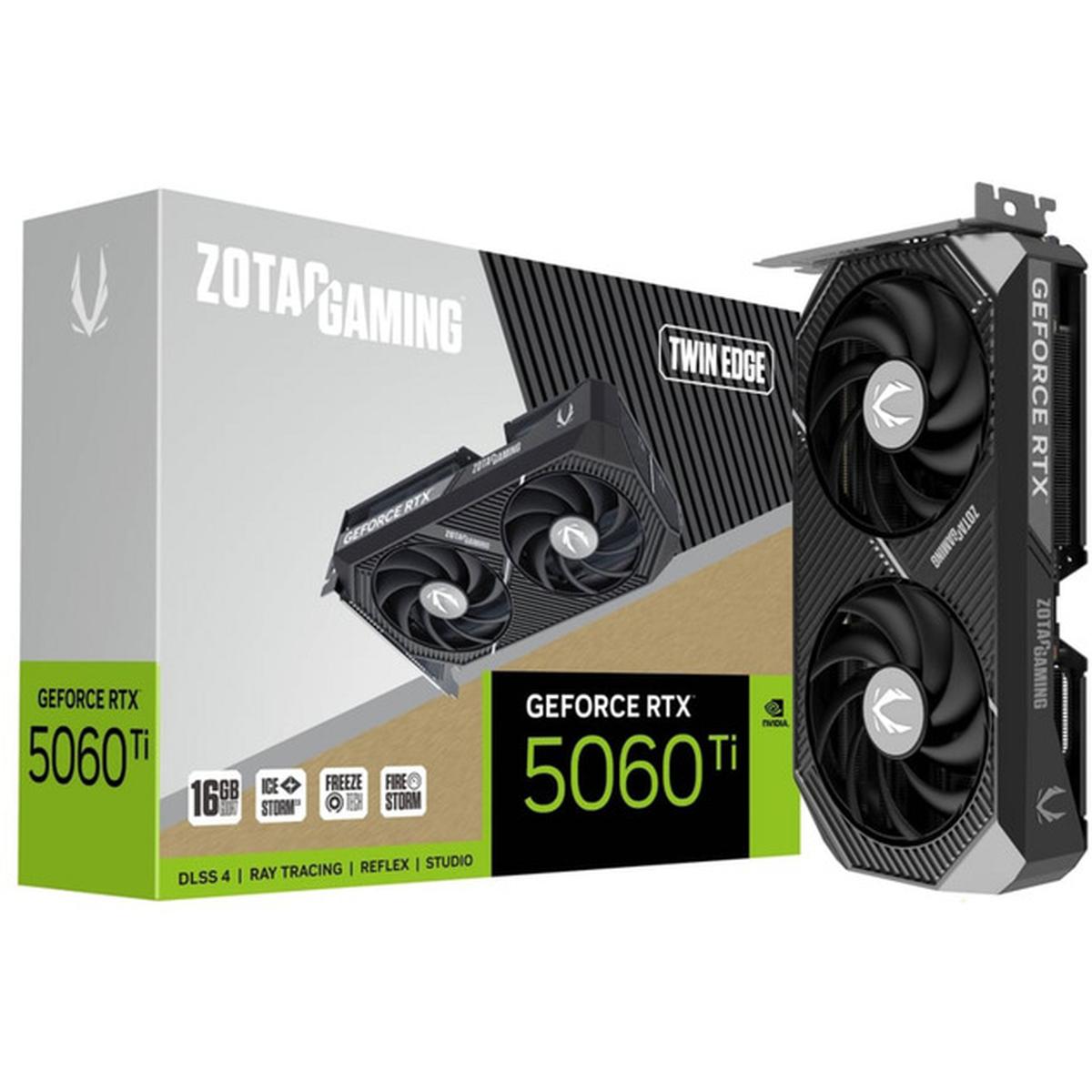 ZOTAC GAMING GeForce RTX 5060Ti TwinEdge 16GB Grafikkarte