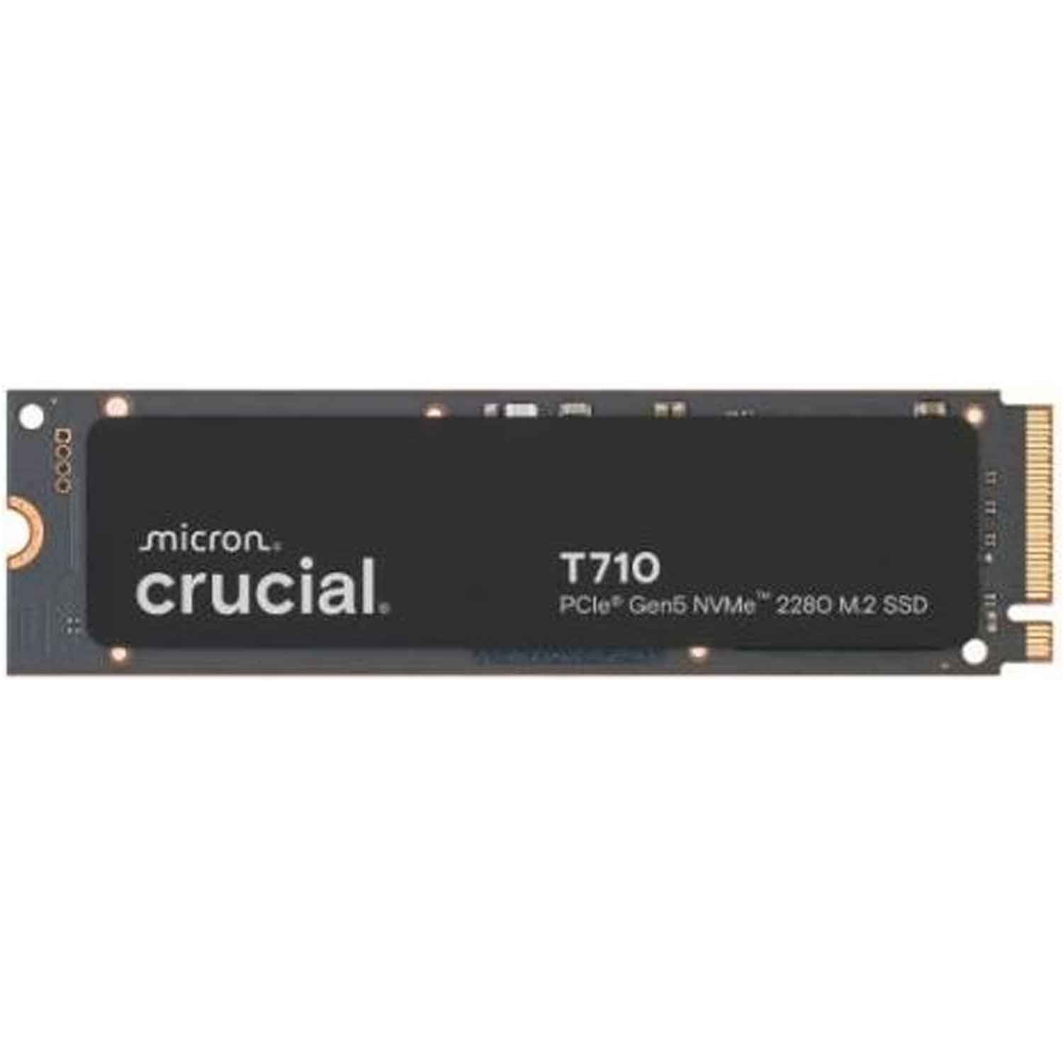 Crucial T710 NVMe SSD PCIe Gen5 mit Kühlkörper 4TB Festplatte
