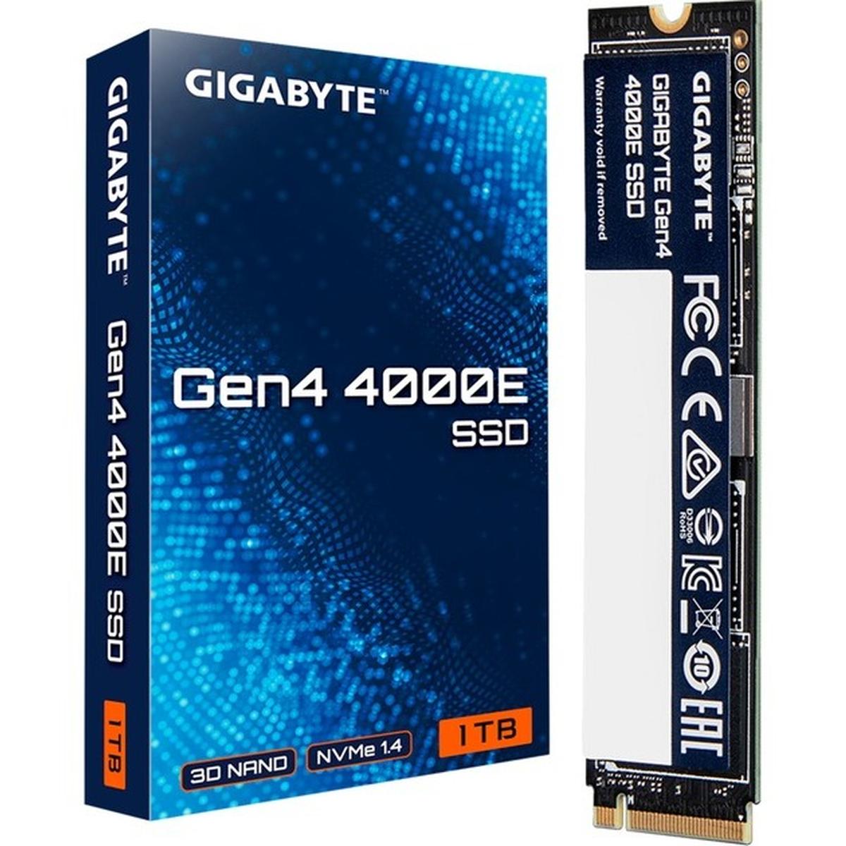 Gigabyte Gen4 4000E NVMe SSD 1TB Festplatte