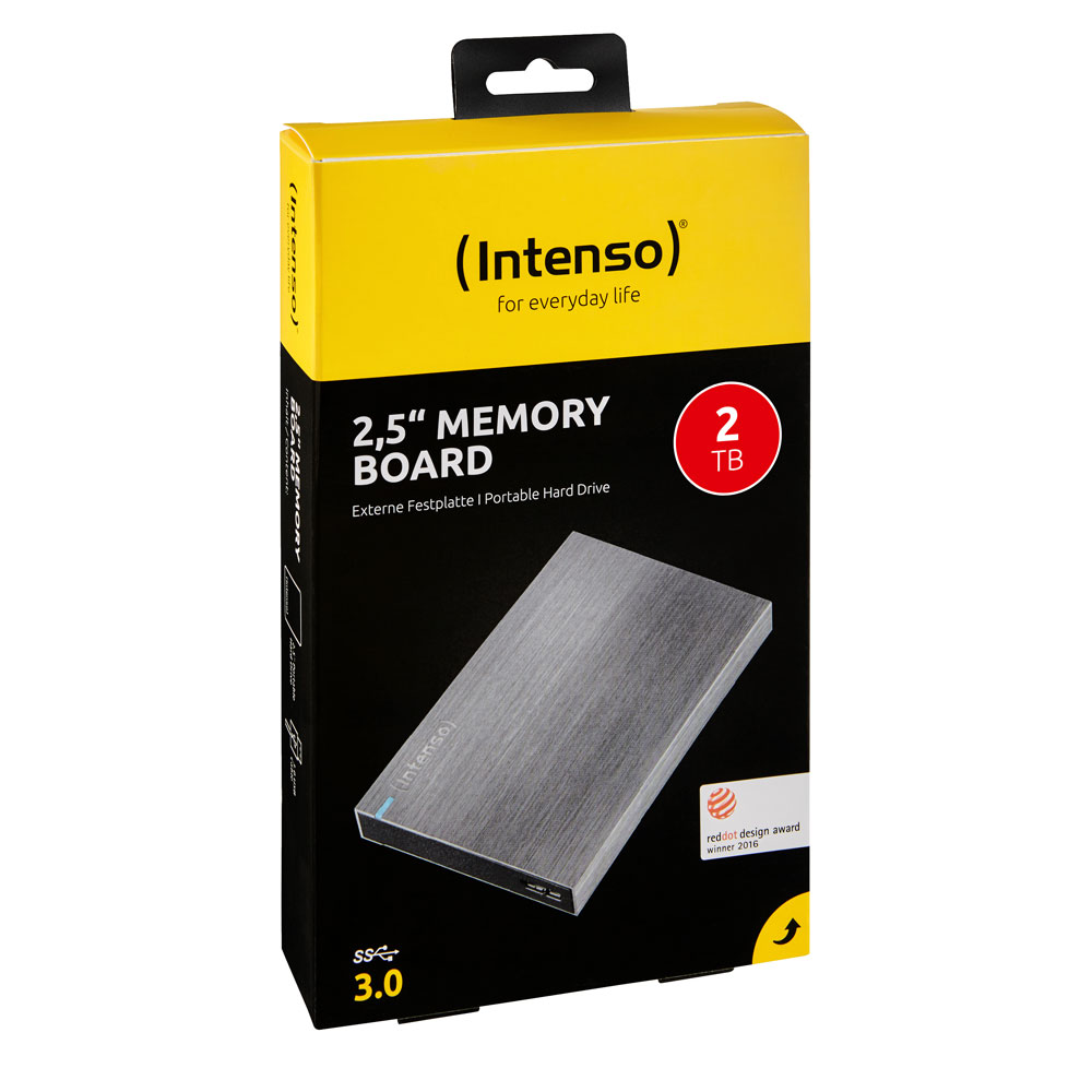 Intenso Memory Board Externe Festplatte 2TB anthrazit