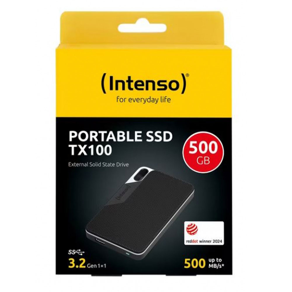 Intenso TX100 Externe SSD 500GB schwarz