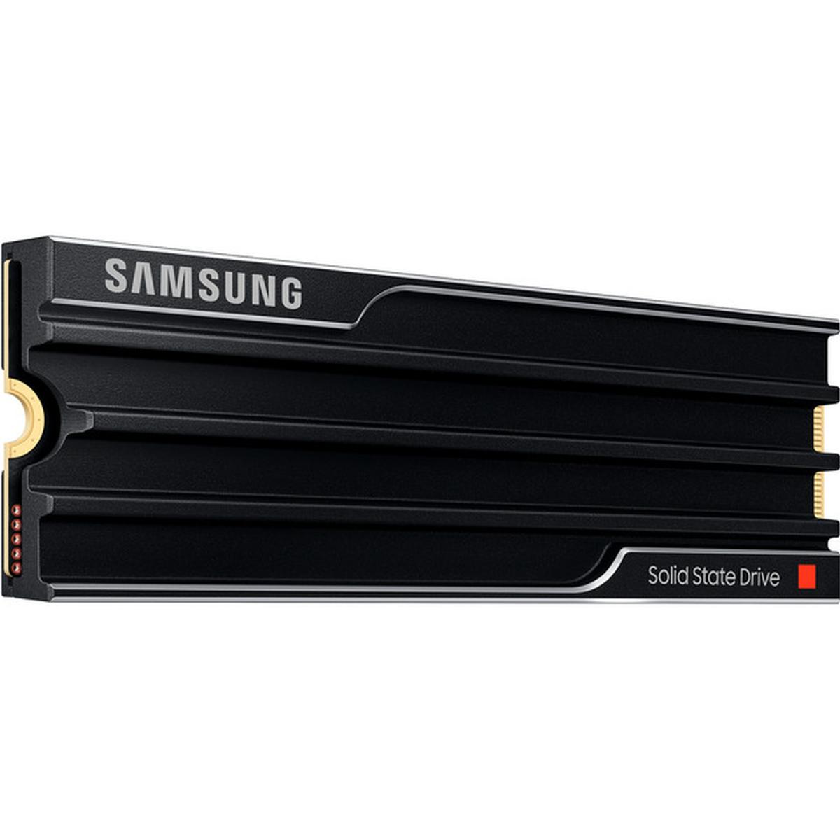 Samsung 9100 PRO Heatsink NVMe SSD PCIe 5.0 2TB Festplatte schwarz