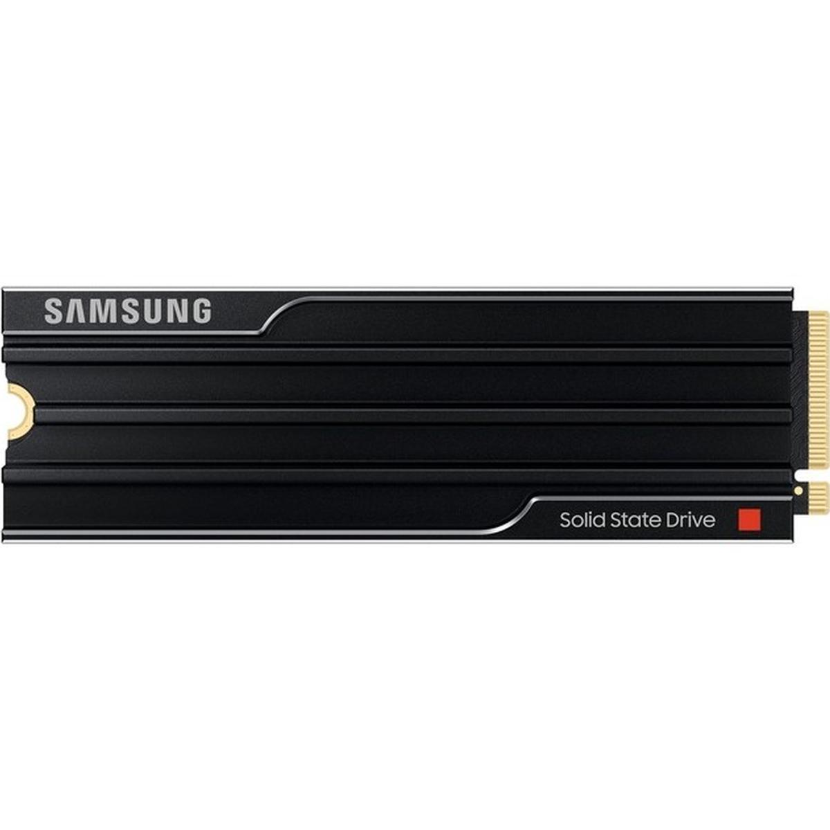 Samsung 9100 PRO Heatsink NVMe SSD PCIe 5.0 2TB Festplatte schwarz