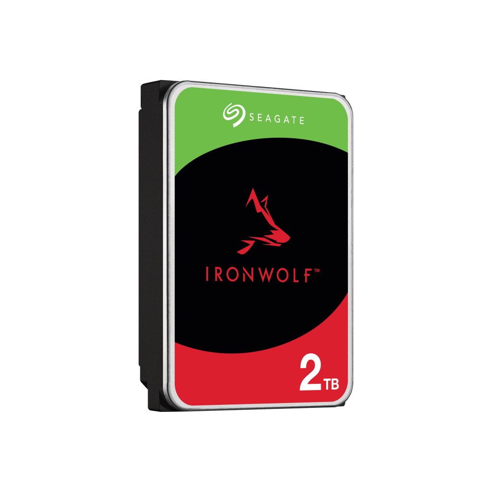 Seagate IronWolf 256MB 3.5 Zoll SATA 6Gb/s Interne CMR NAS Festplatte 2TB