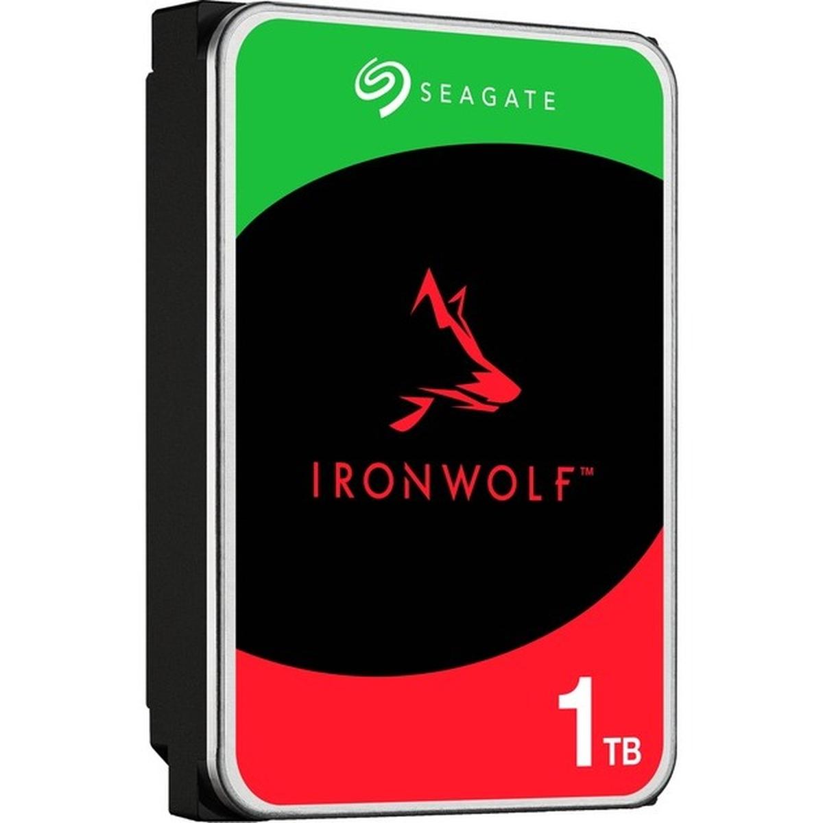 Seagate IronWolf ST1000VN008 NAS Festplatte 1TB silber