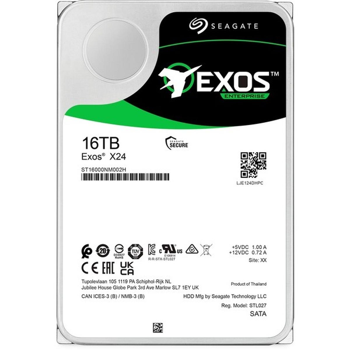 Seagate Exos X24 SATA Festplatte 16TB