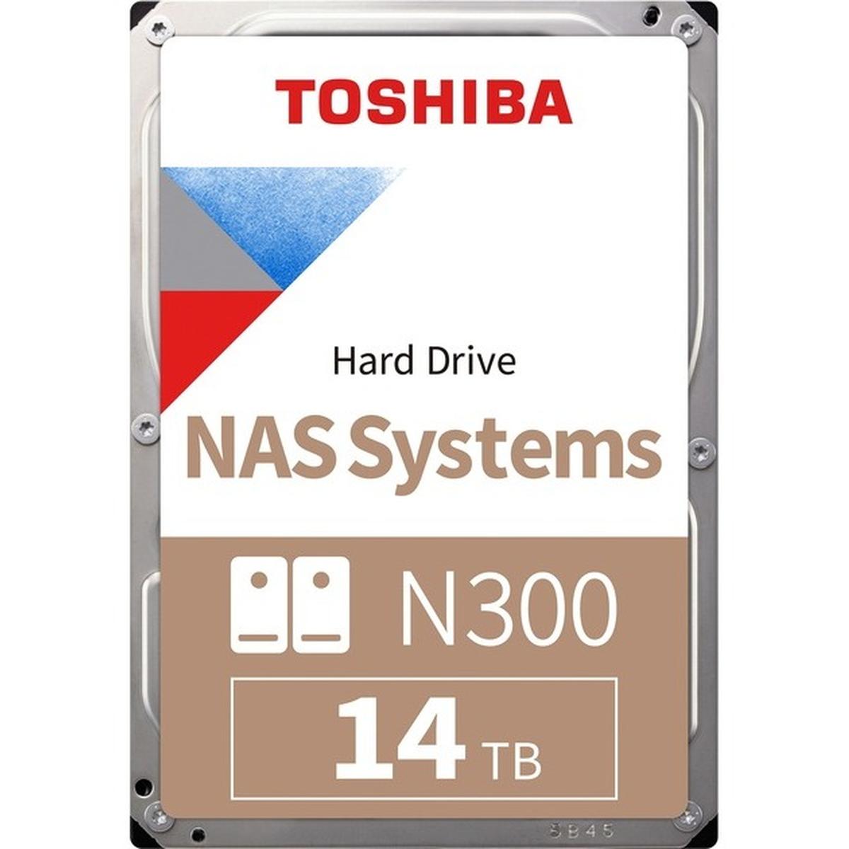 Toshiba N300 HDWG51EUZSVA NAS Festplatte 14TB