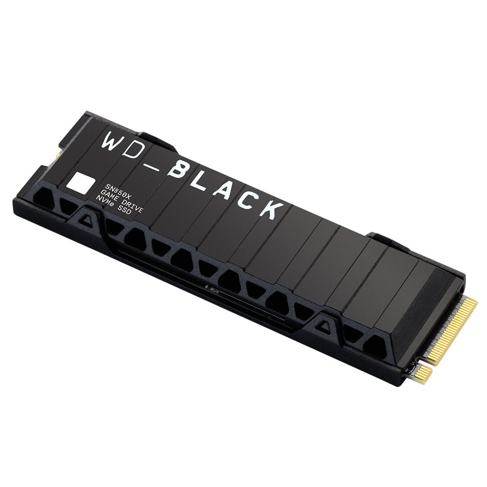 WD_BLACK SN850X 1TB NVMe SSD mit Heatsink schwarz
