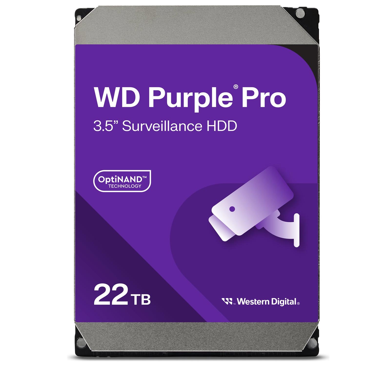Western Digital Purple Pro Überwachungs-Festplatte 22TB