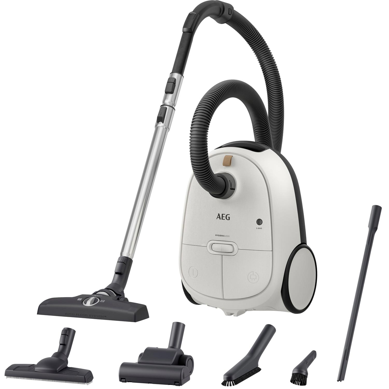 AEG AB61H6SW Staubsauger mit Beutel weiß (2. Wahl)