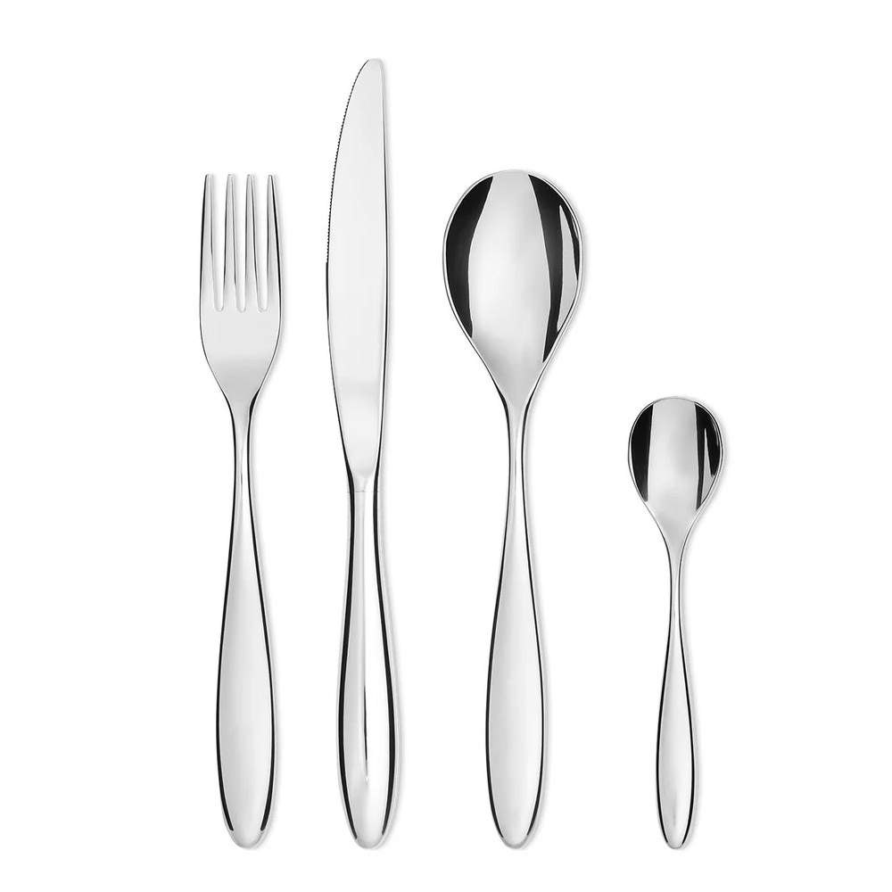 Alessi Mami Besteckset 24-teilig 18/10 mit Zylinderblockmesser