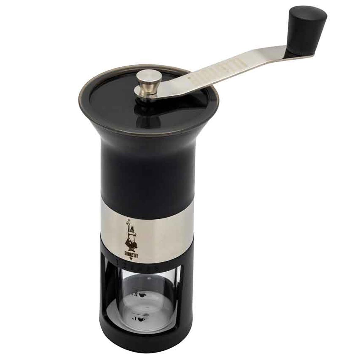 Bialetti Manuelle Kaffeemühle mattschwarz