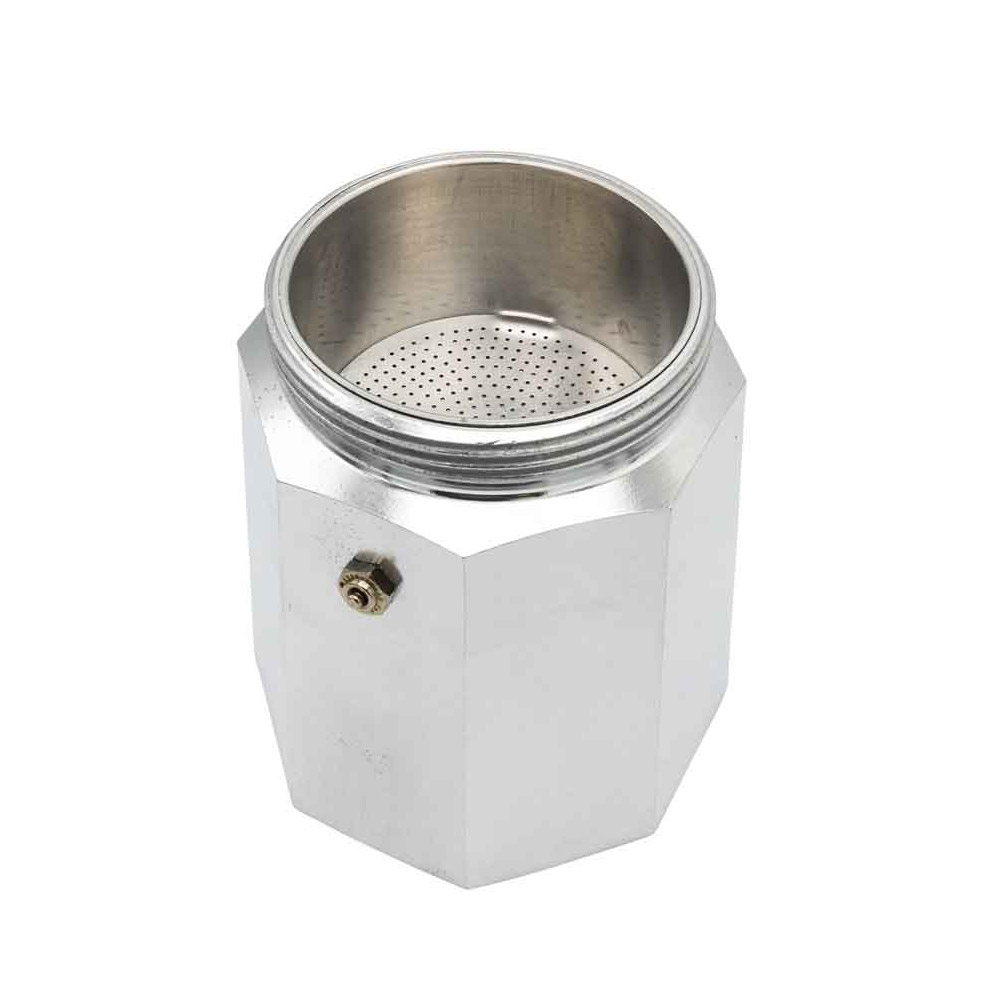 Bialetti Moka Express Espressokocher 18 Tassen silber