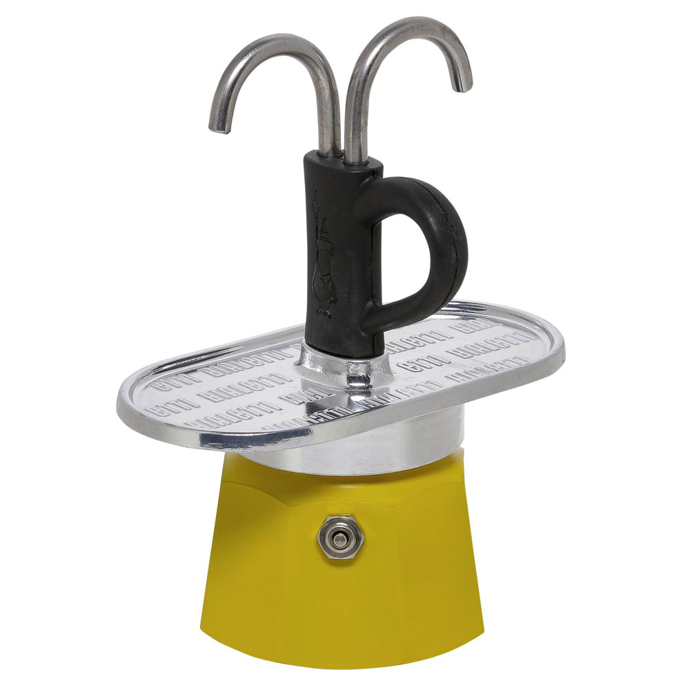 Bialetti Mini Express Kaffeekanne gelb