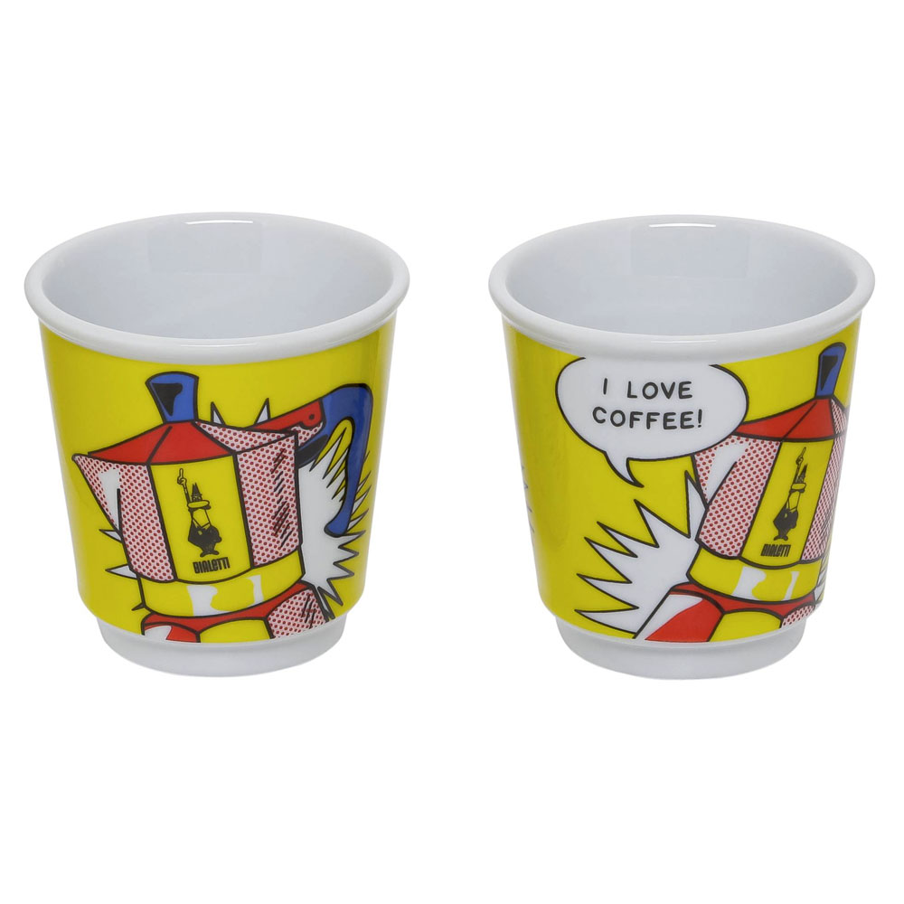 Bialetti Mini Express Kaffeekanne gelb