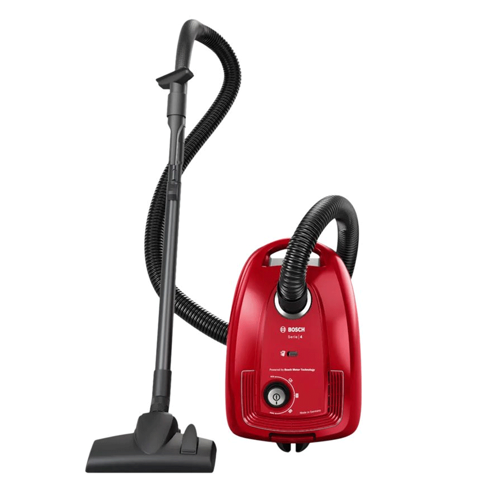Bosch Serie 4 BGD38RD1H Bodenstaubsauger rot