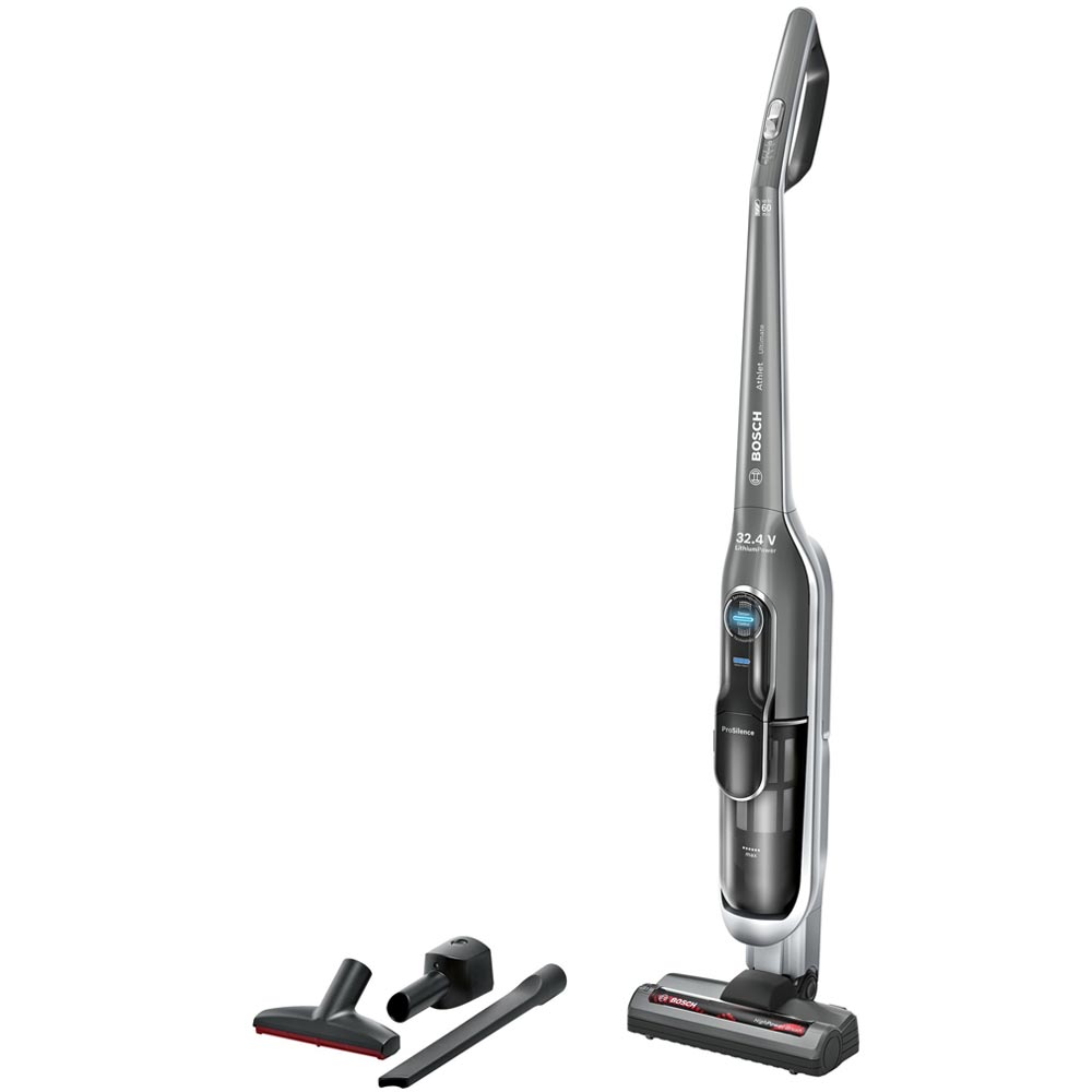 Bosch BBH7SIL Athlet Ultimate ProSilence Akku-Staubsauger grau/silber