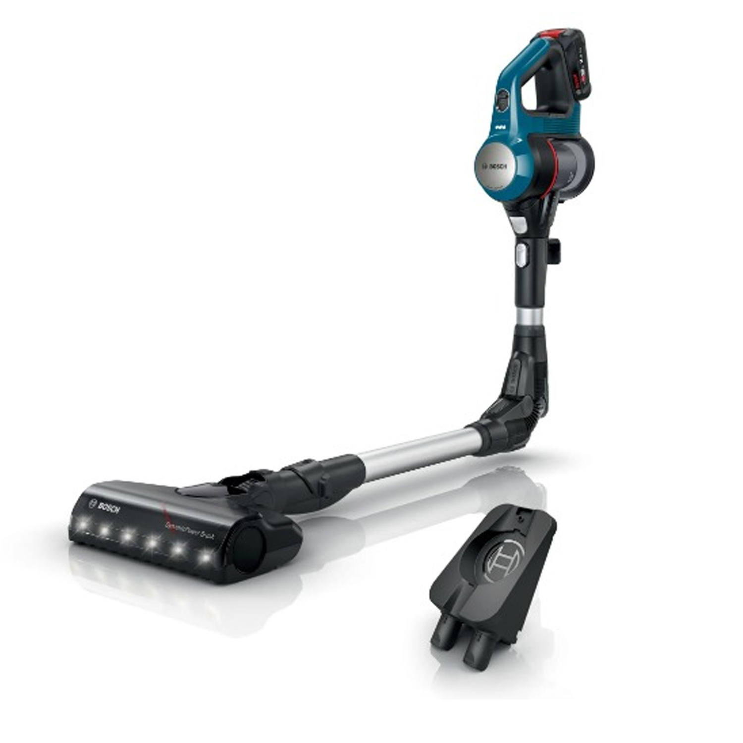 Bosch Unlimited 7 BSS71125AH Akku-Stielstaubsauger schwarz/blau