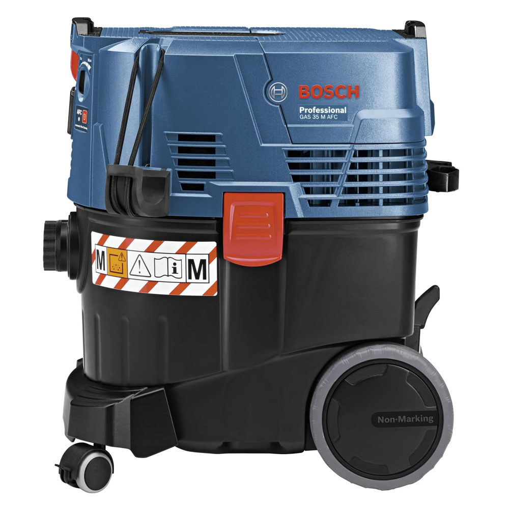 Bosch Professional GAS 35 M AFC Nass-/Trockensauger 1200W (35L Behälter, 5m Schlauch)