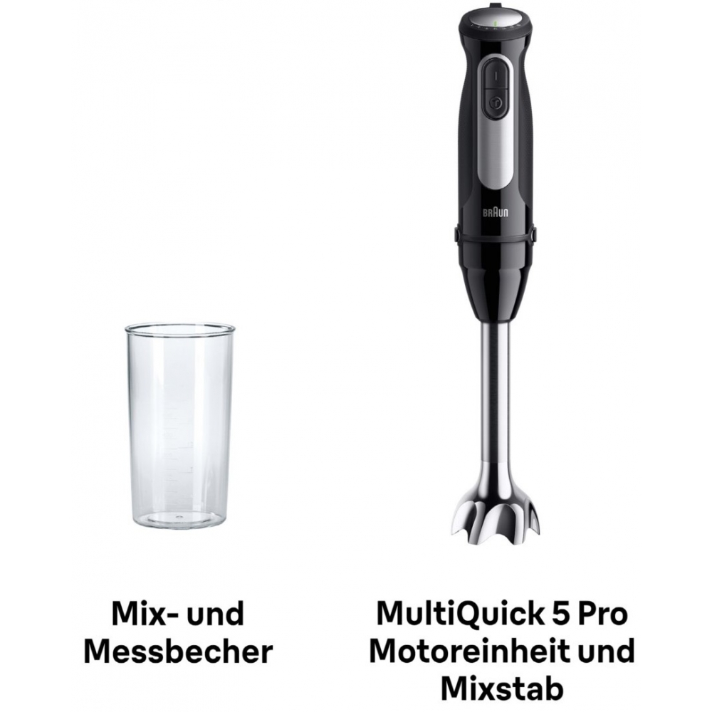 Braun MQ 55001 M MultiQuick 5 Pro Stabmixer schwarz