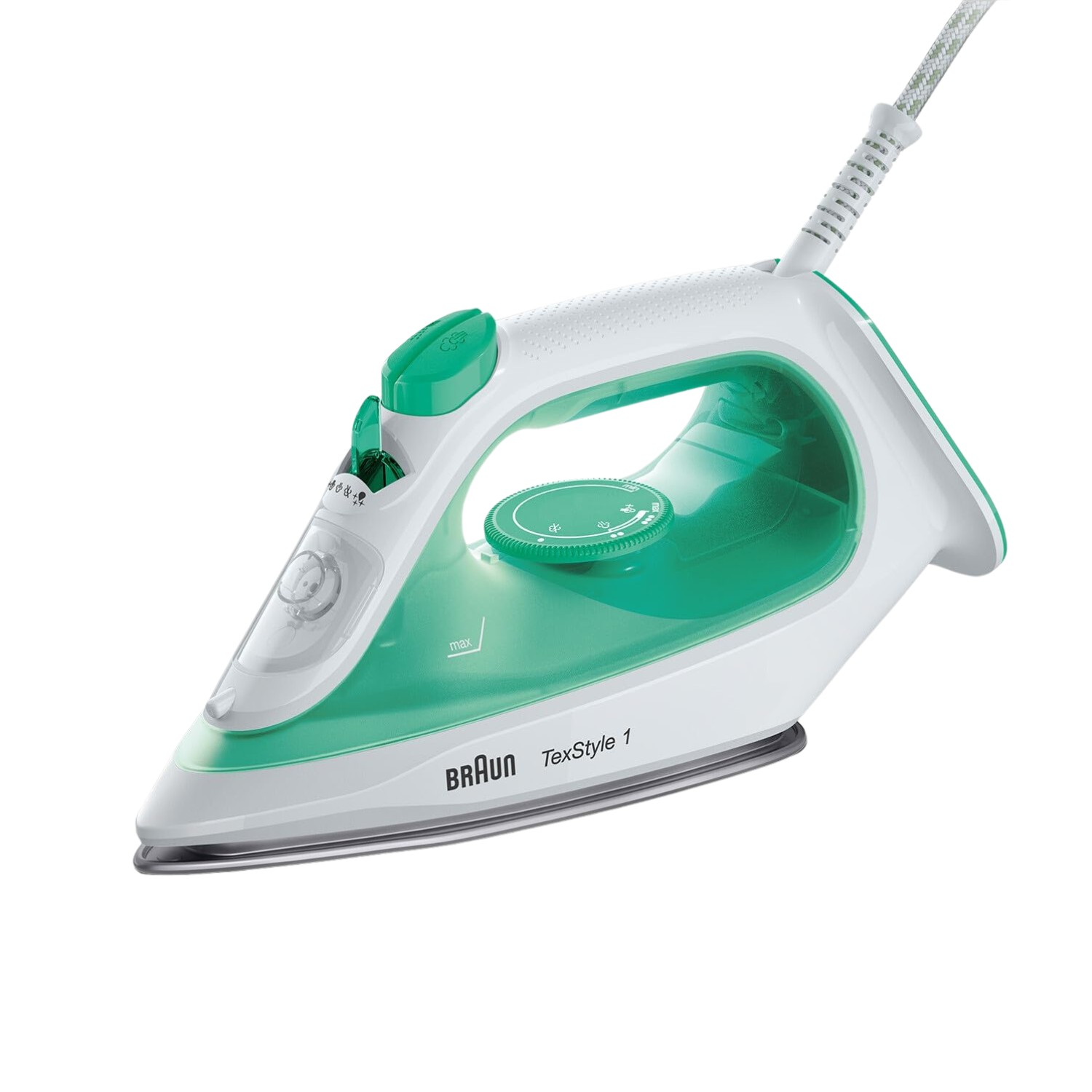 Braun TexStyle 1 SI 1040GR Dampfbügeleisen grün