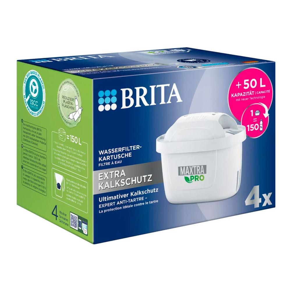 Brita MAXTRA PRO Wasserfilter Kartusche 4er Pack