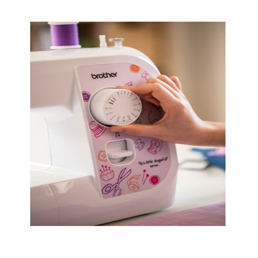 Brother KE14S Little Angel Nähmaschine mit Fingerschutz (Verpackung geöffnet) 