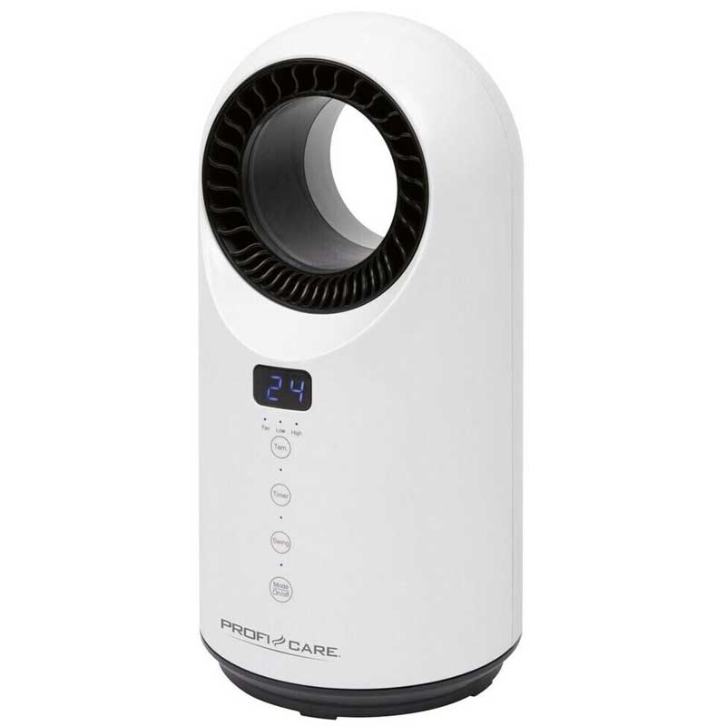 ProfiCare PC-HL 3086 Keramik-Heizlüfter 1500W weiß