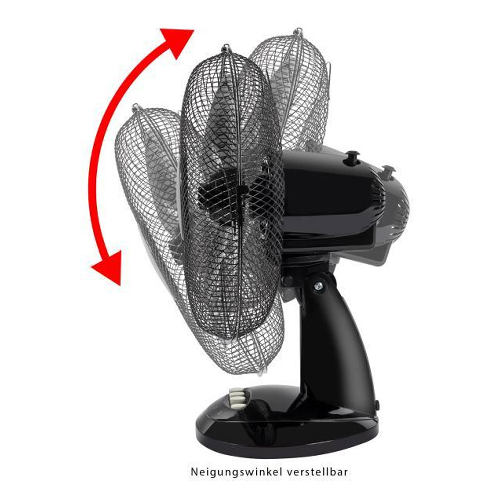 Clatronic VL 3602 Tischventilator schwarz